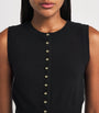 Claudie Pierlot Black Wool Sleeveless Cardigan