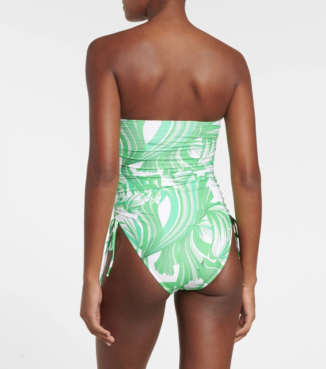 Melissa Odabash - Sydney strapless printed swimsuit
