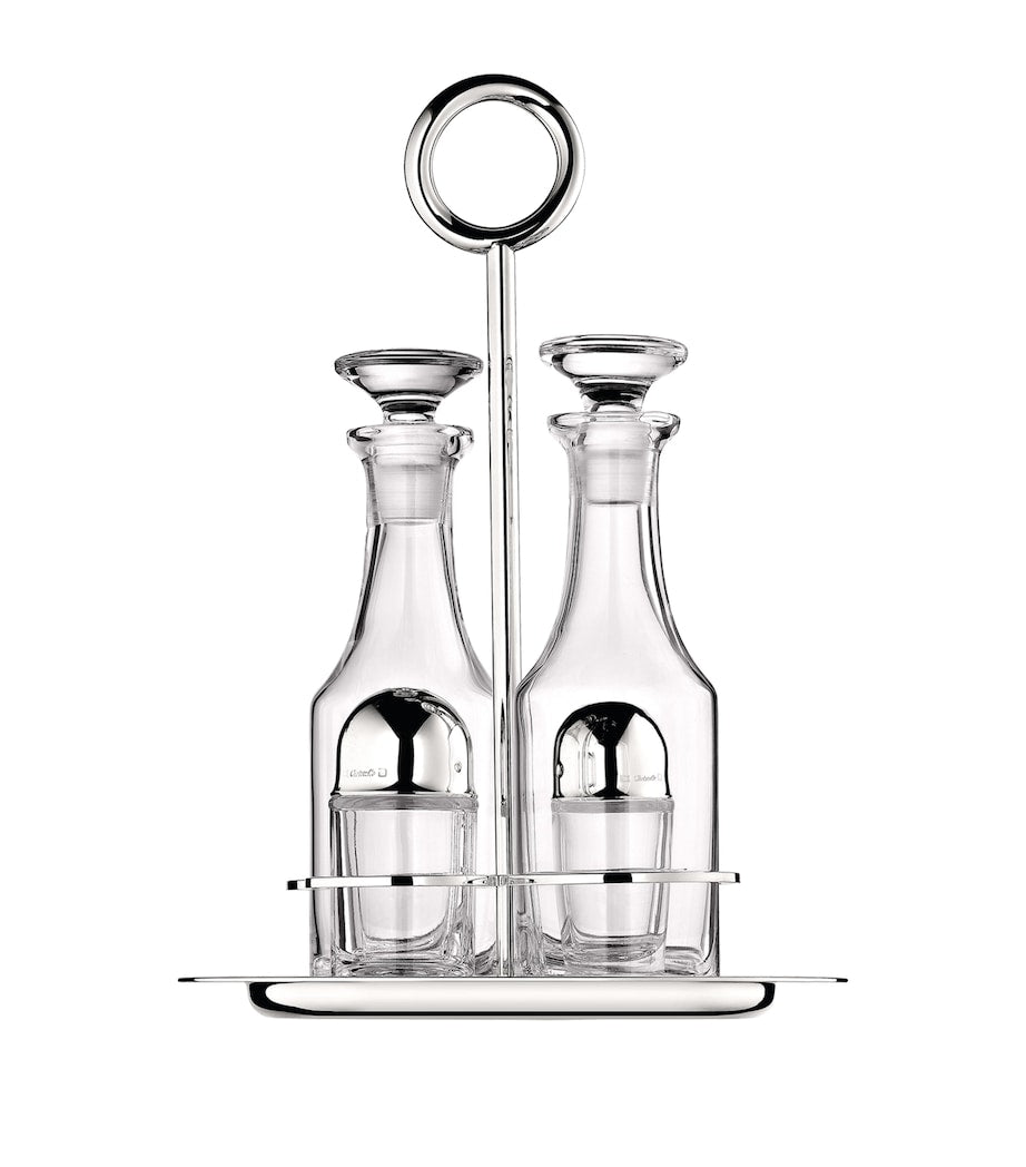 Crystal Vertigo 4-Piece Cruet Set