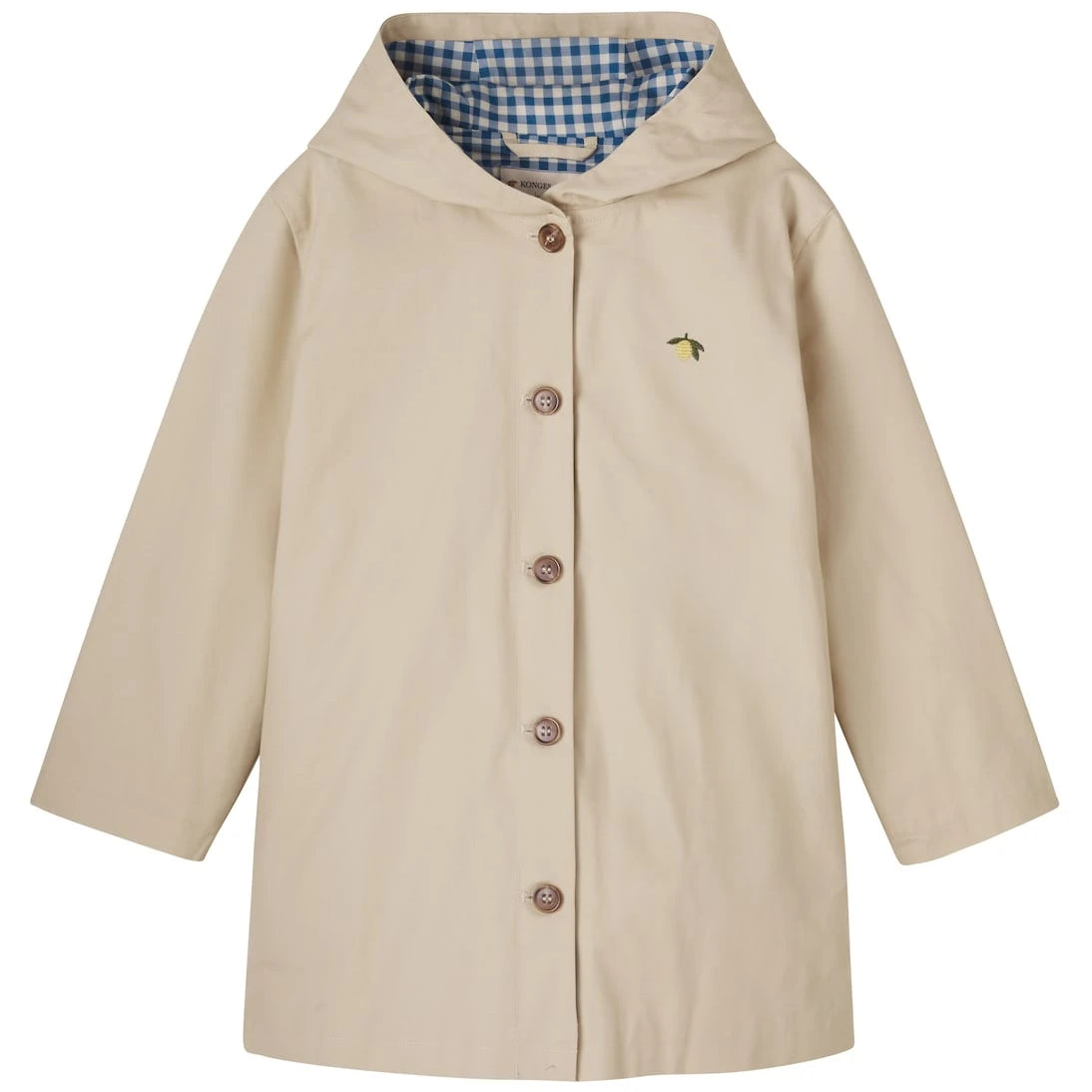 Konges Sløjd - Hooded cotton trench coat