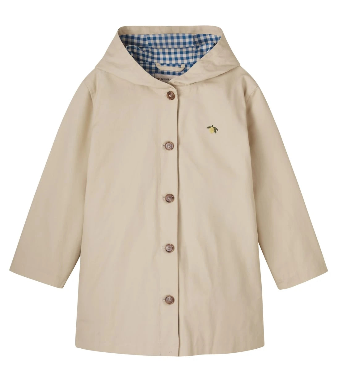 Konges Sløjd - Hooded cotton trench coat