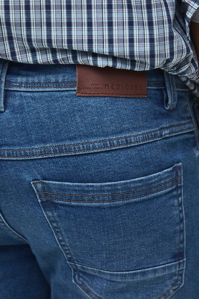 erkek slim fit kot pantolon