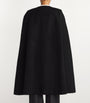 Wolk Morais Black Cashmere Monceau Cape