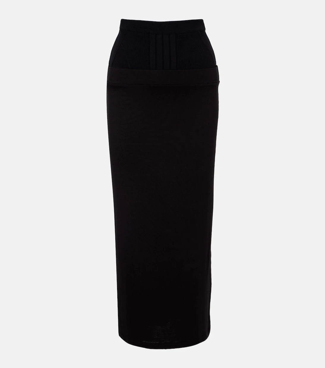 The Attico - Jersey midi skirt