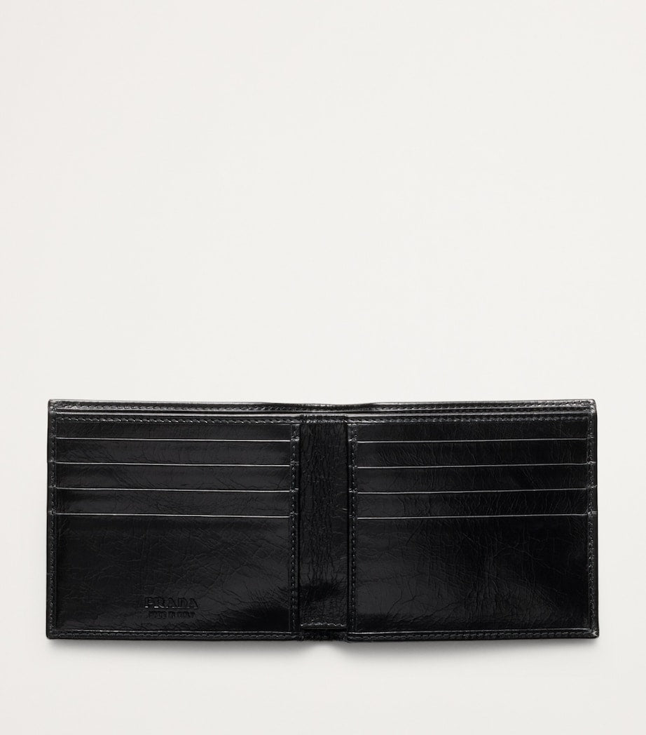 Prada Leather Triangle Wallet