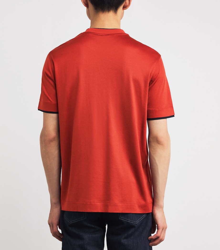 Emporio Armani Rubberised Logo T-Shirt