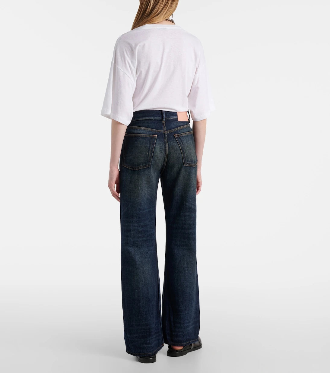 Acne Studios - Acne Studios بنطلون جينز يويوجي 2021F بقصة واسعة