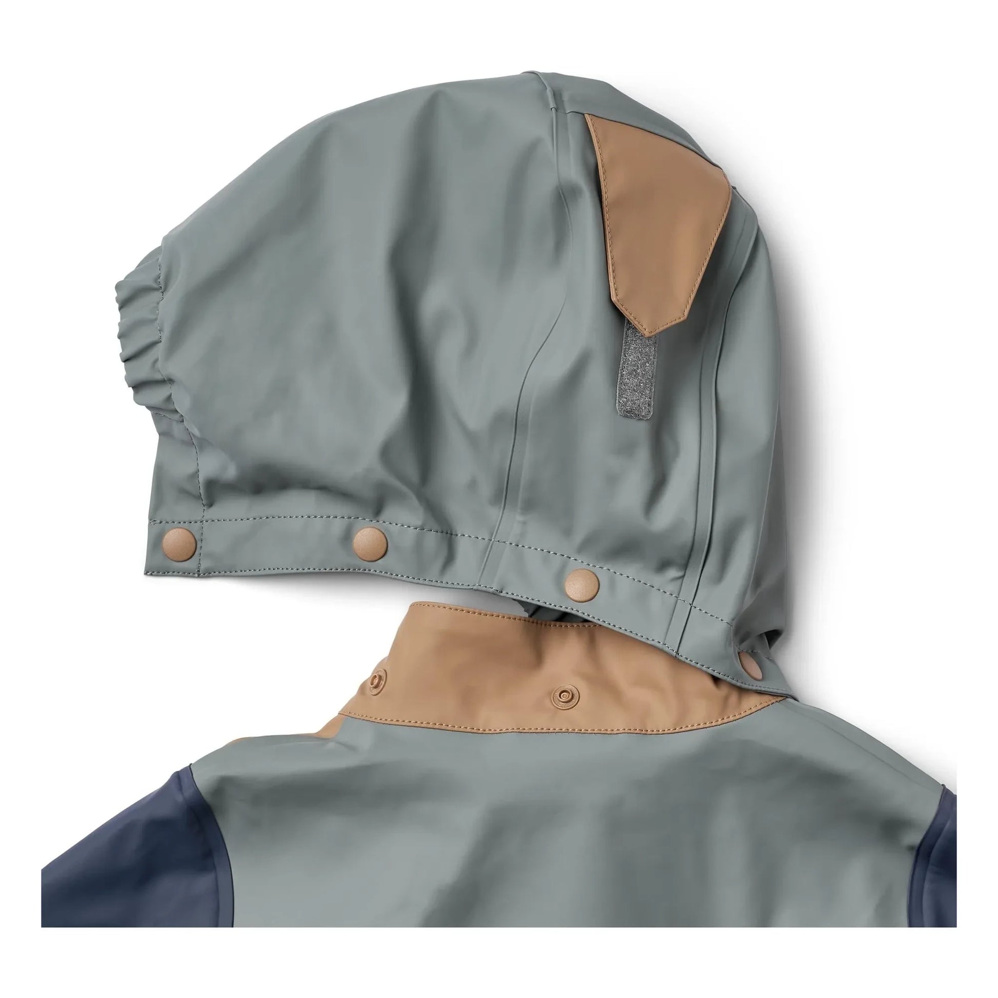 Wheat - Waxed Otu Recycled Fibers | Grey blue