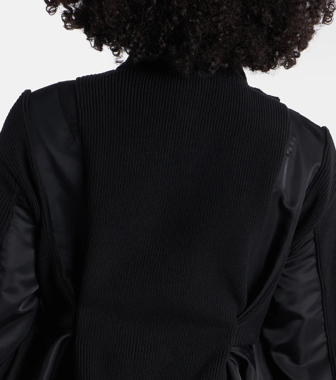 Sacai - Paneled blouson jacket