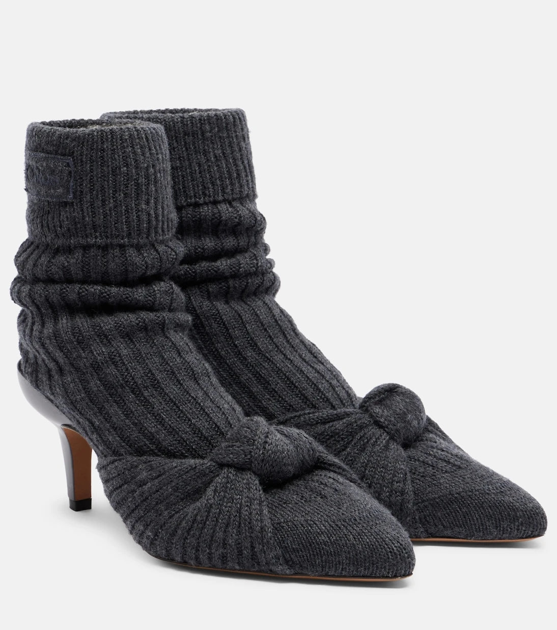 Chloé - Ribbed-knit sock boots