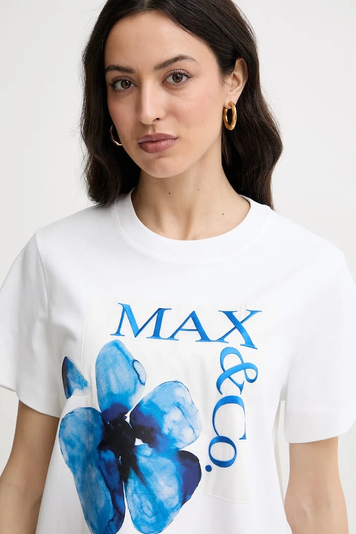 Max&Co. тениска дамска от памук MCOMAMBO