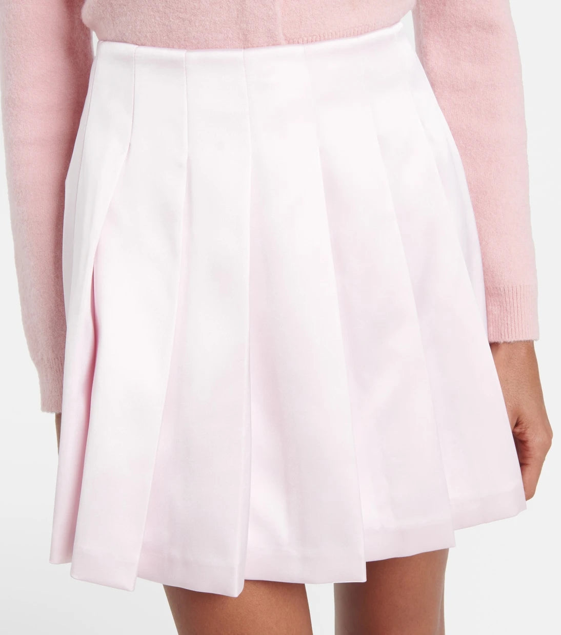 Self-Portrait - Pleated miniskirt