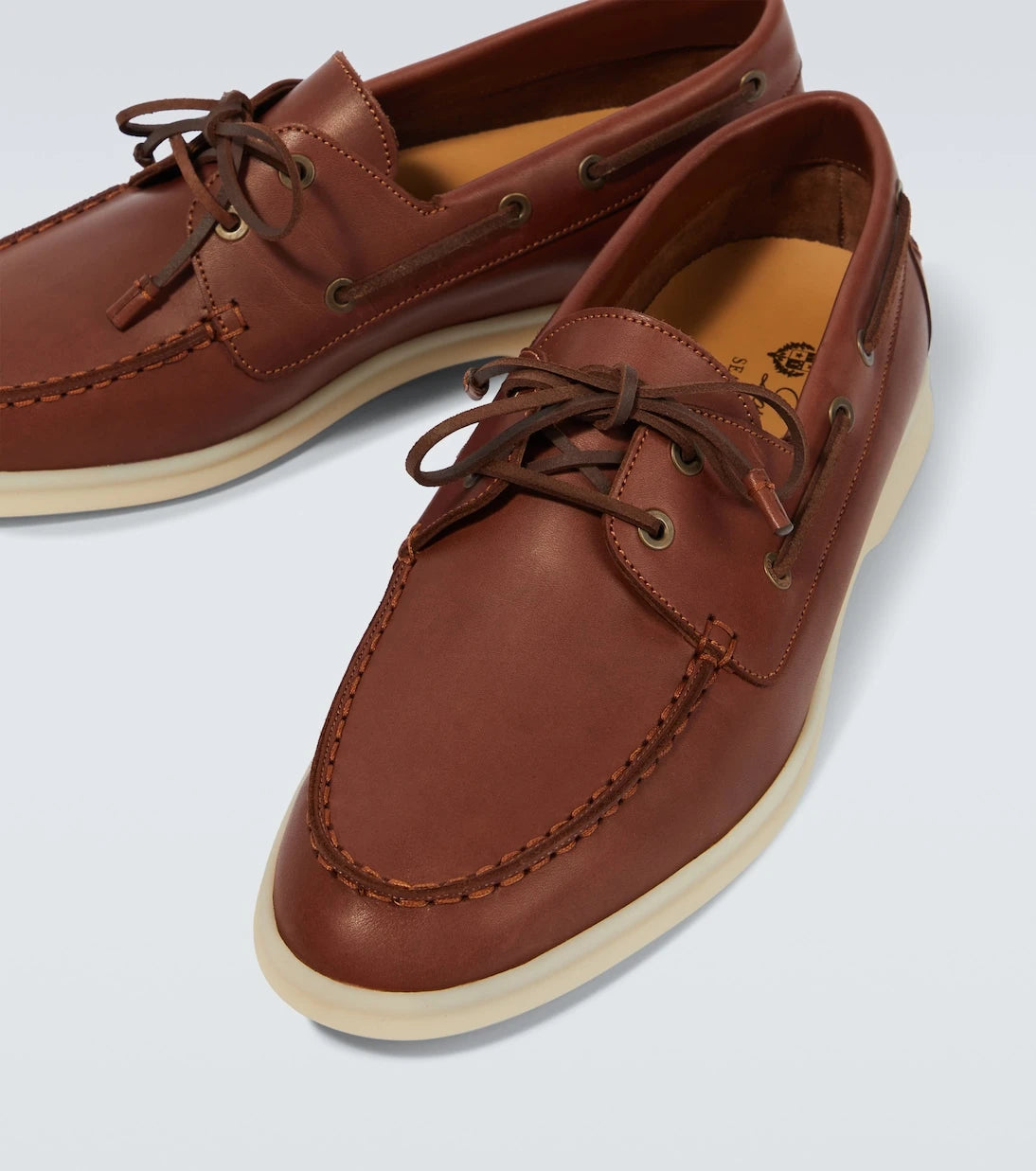Loro Piana - Sea-Sail Walk leather loafers