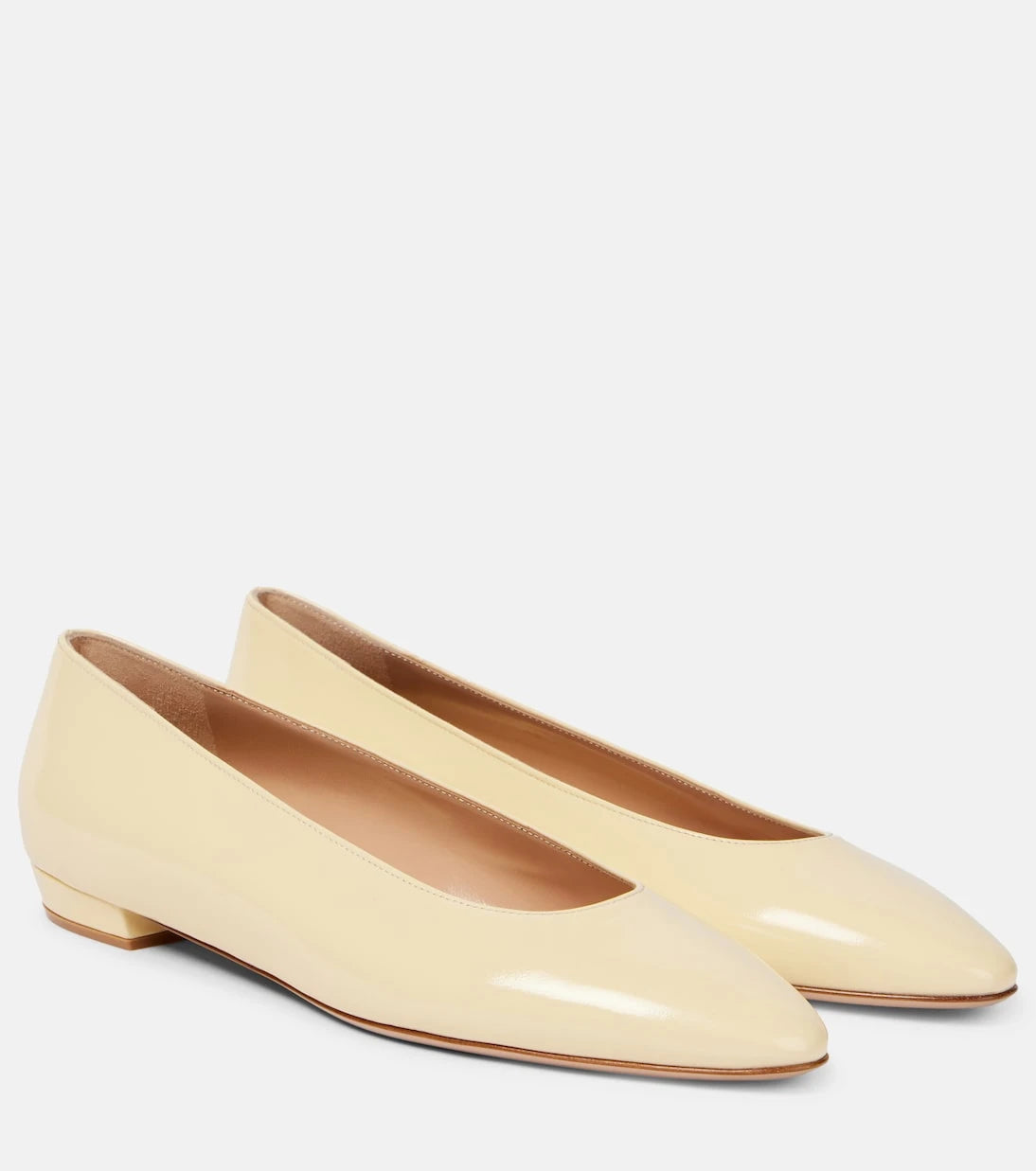Gianvito Rossi - Amelia 15 leather ballet flats