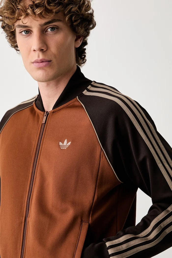 adidas Originals fermuarlı erkek sweatshirt