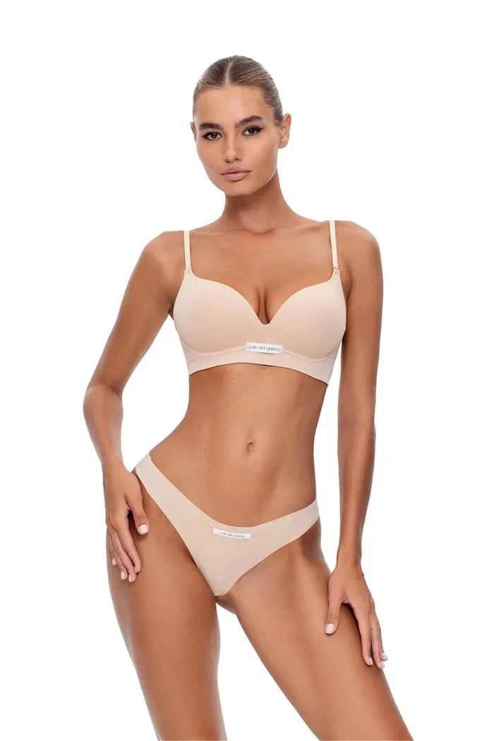 Сутиен GOD SAVE QUEENS SECOND SKIN BRA WIRE-FREE