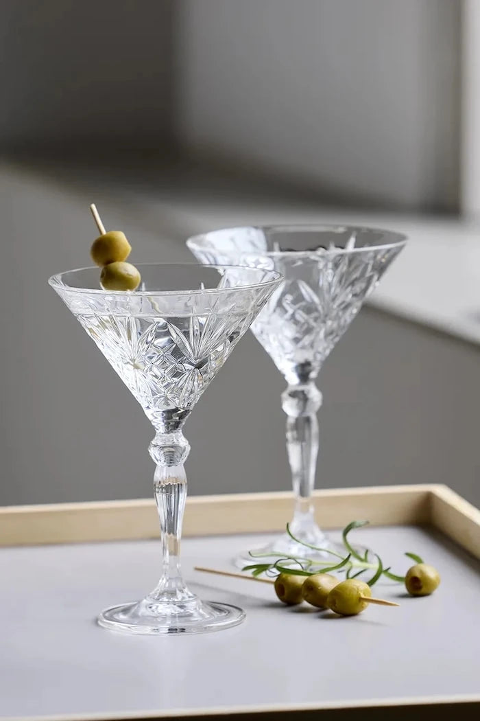 Lyngby Glas Melodia Martini Bardak Seti 210 ml (4 Parça)