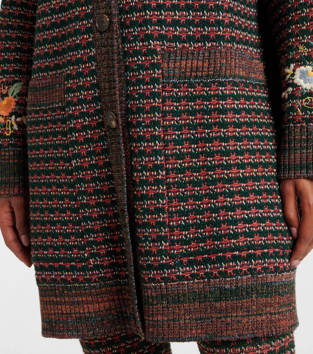 Etro - معطف مطرز