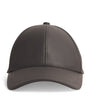 Yves Salomon Black Lambskin Cap