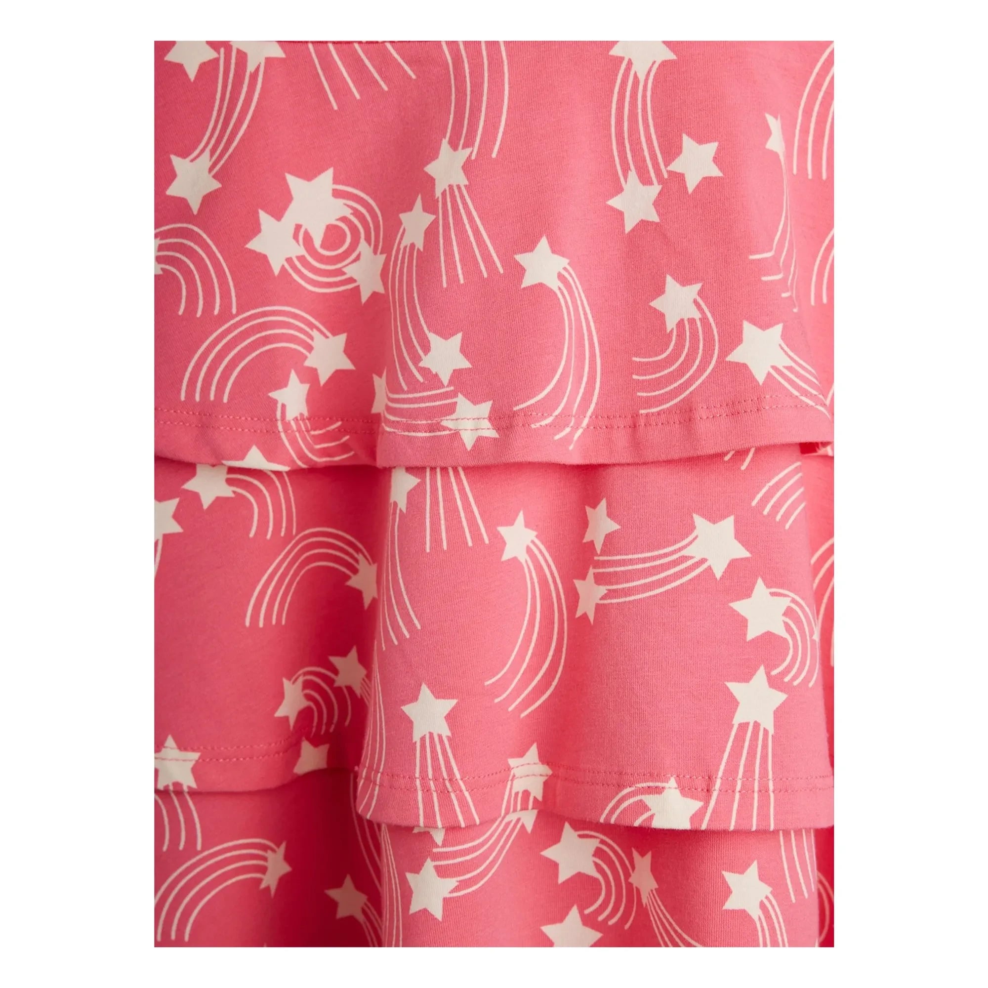 Mini Rodini - Organic cotton star dress | Pink