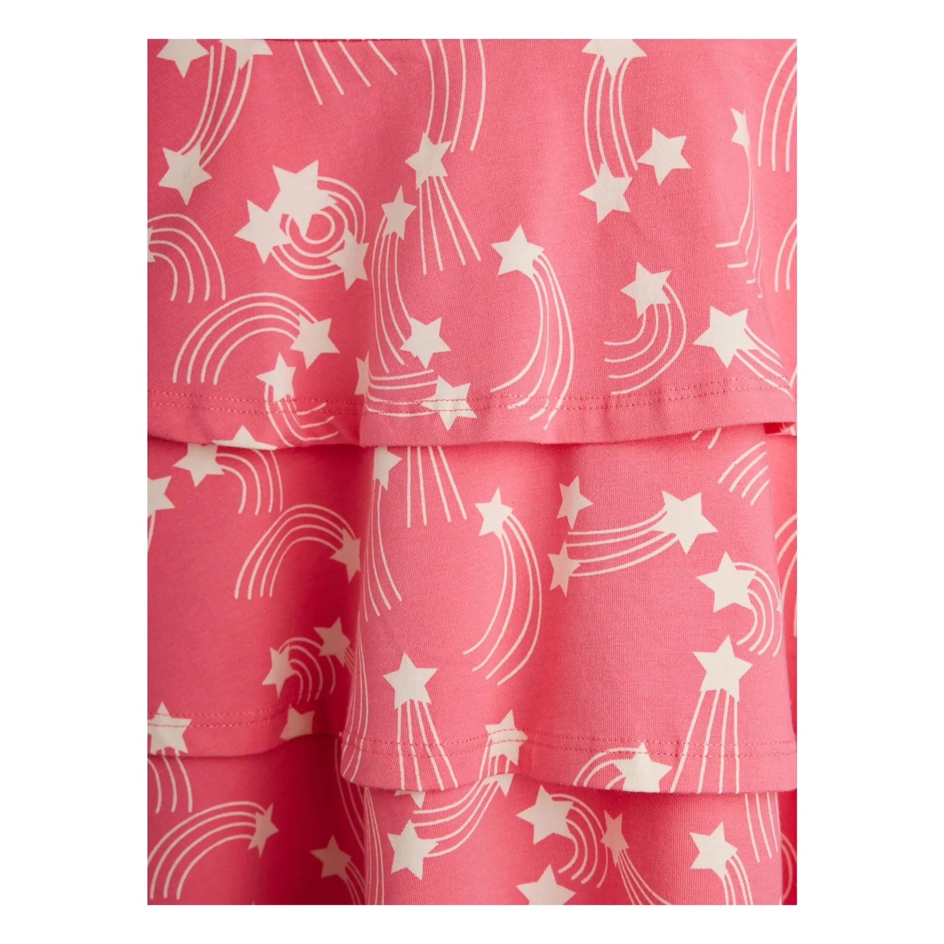 Mini Rodini - Organic cotton star dress | Pink
