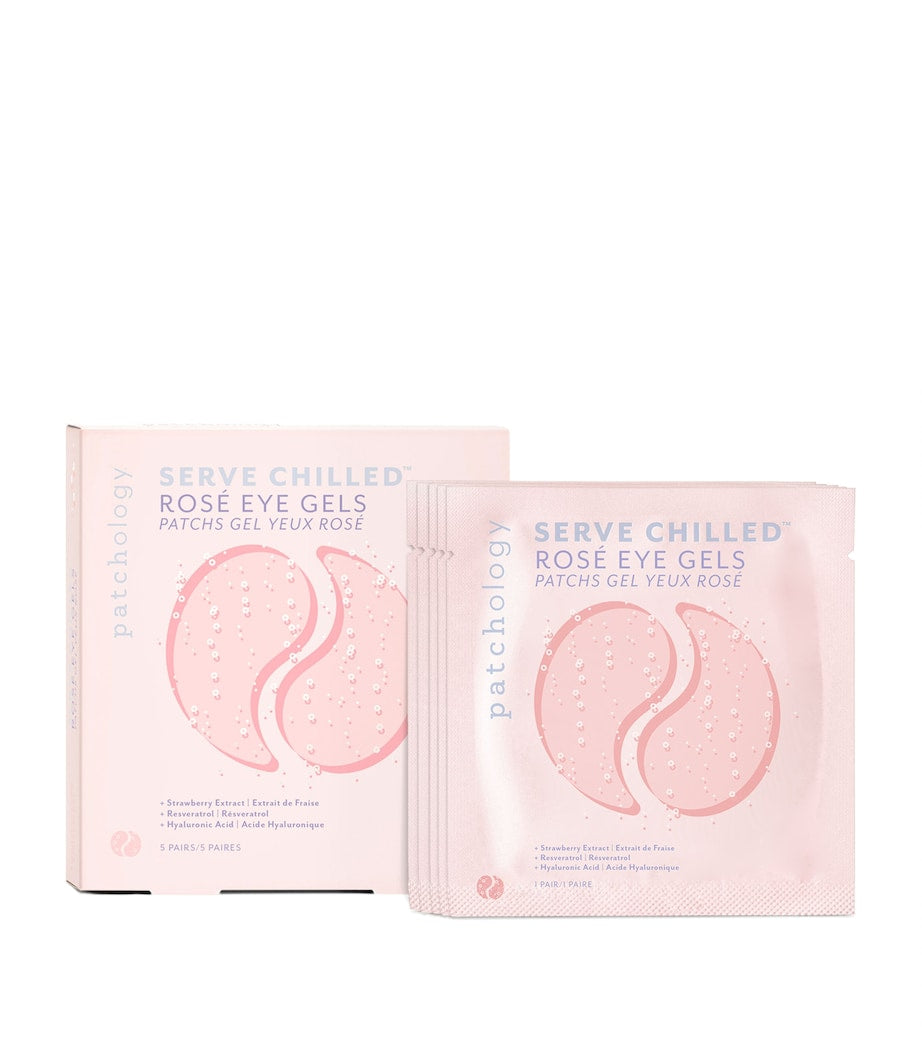 Patchology Serve Chilled Rosé Eye Gels (5 Pack)