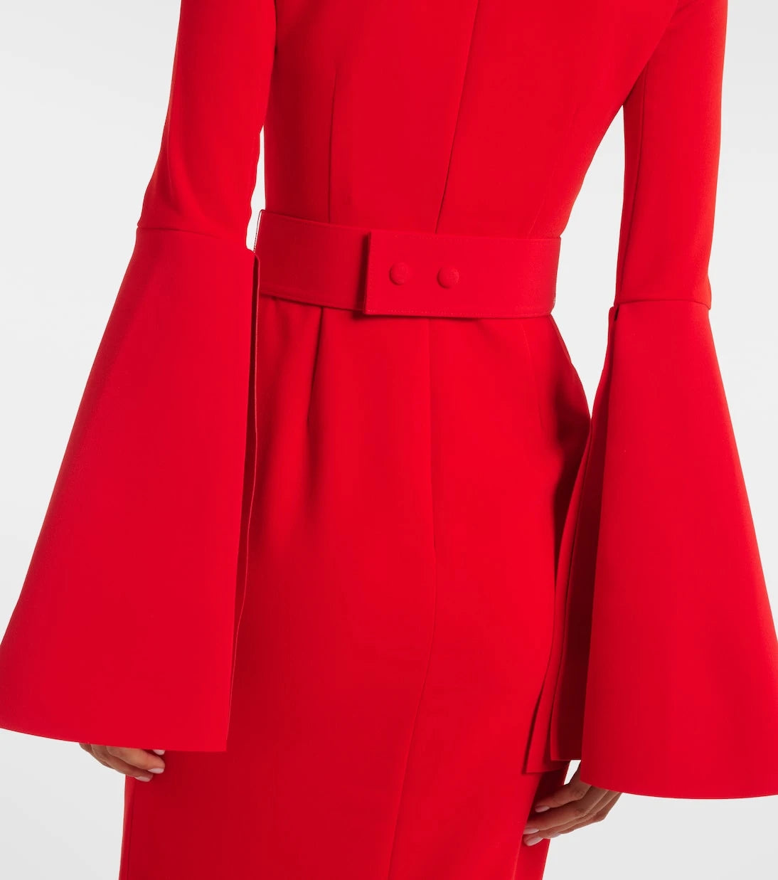Solace London - Theia belted gown