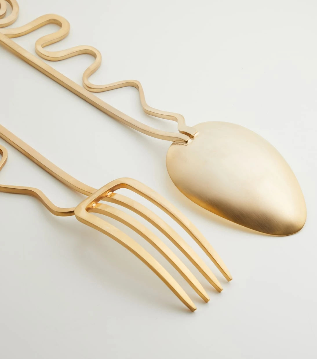 L'Objet - Spirale stainless steel cutlery set