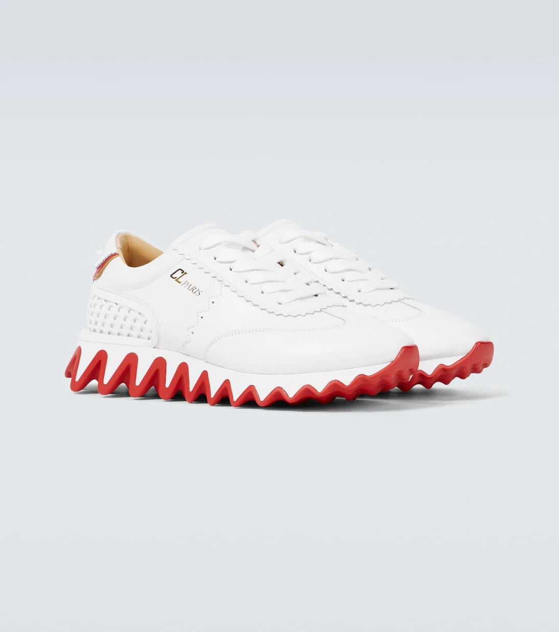 Christian Louboutin - Loubishark leather sneakers