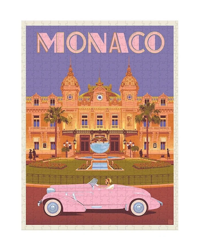 Designworks Ink Monaco 500 Parça Kutulu Puzzle