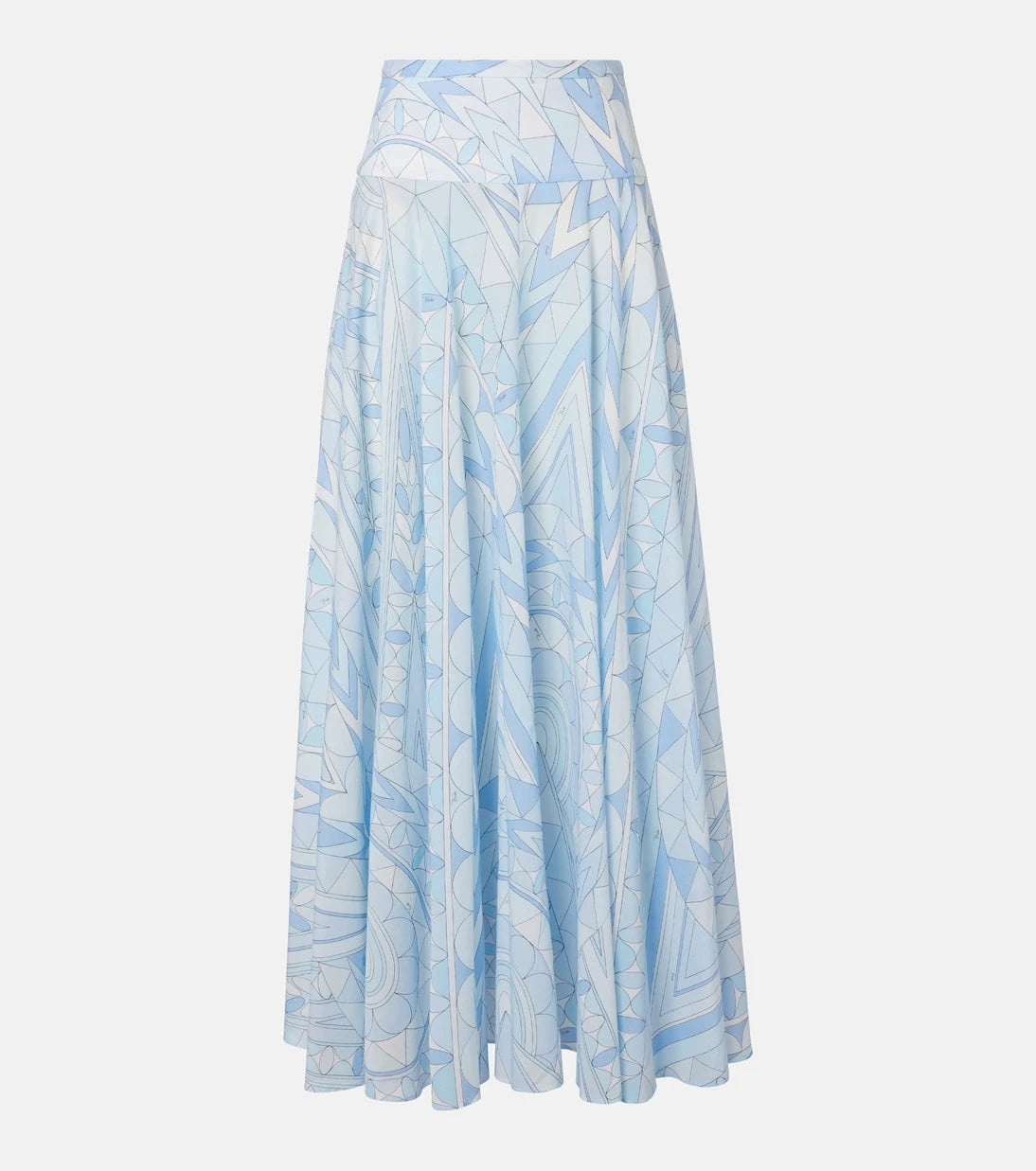 Pucci - Angoli cotton maxi skirt