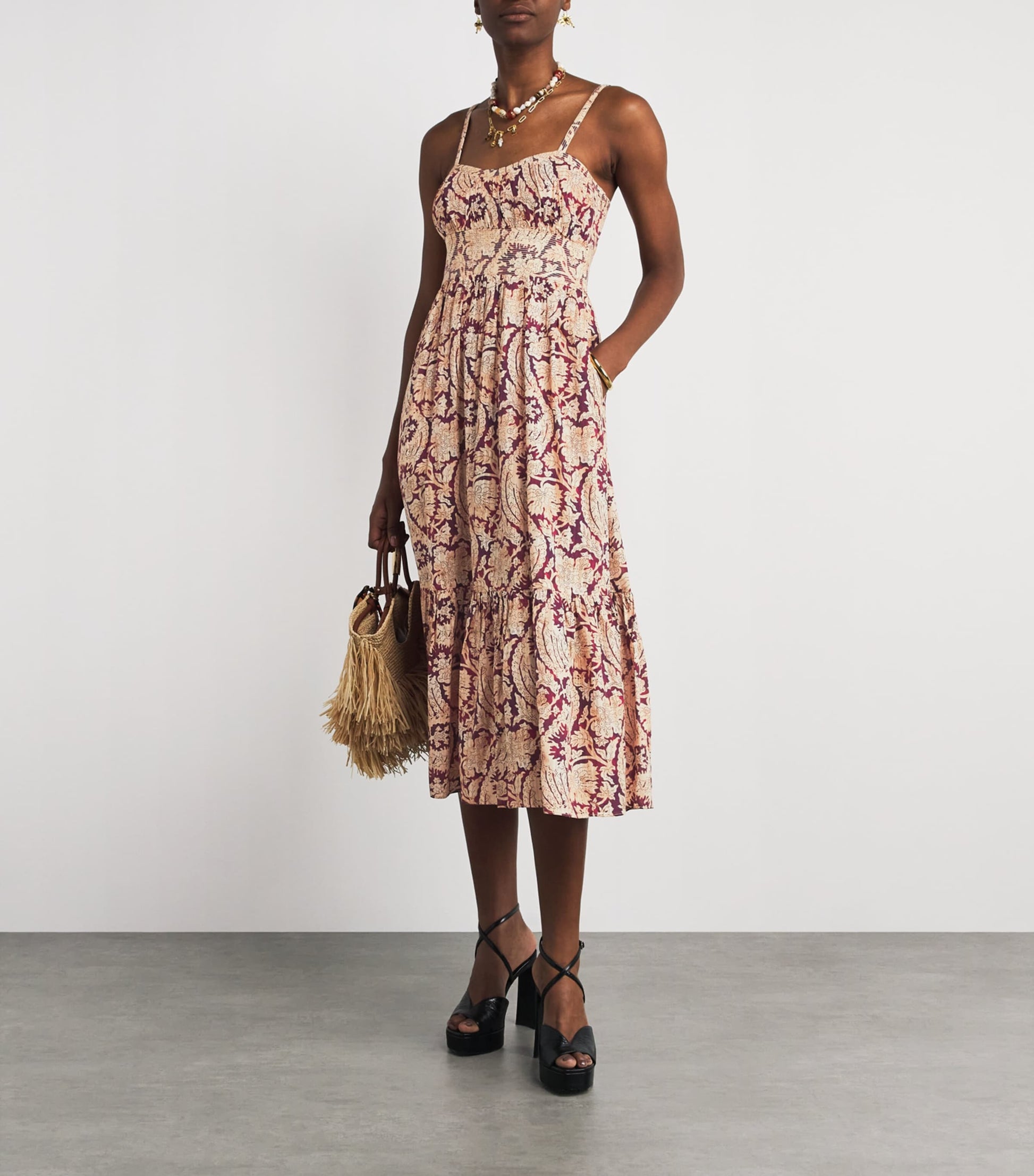 Floral Nadine Midi Dress