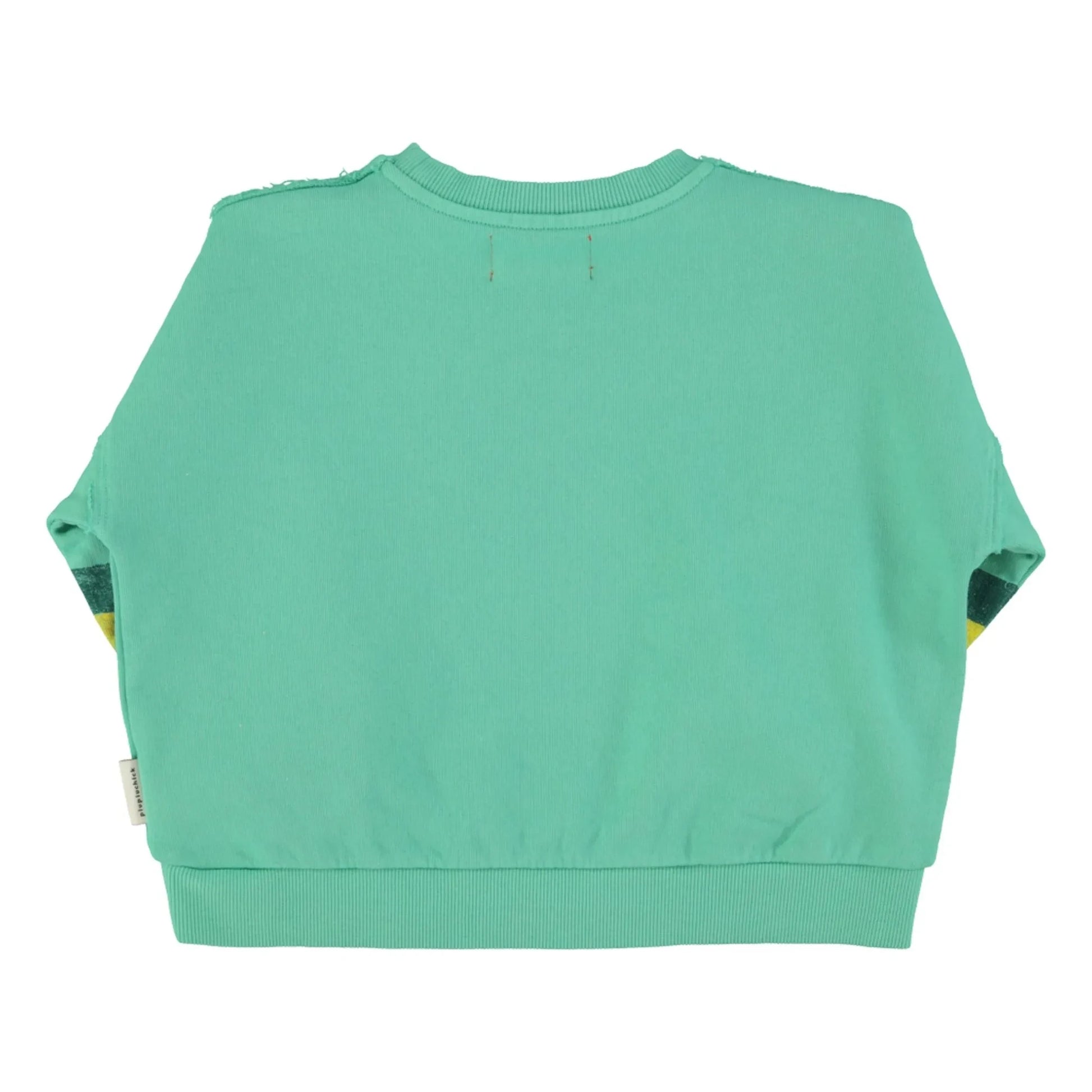 Piupiuchick - Striped Sweat Organic Cotton | Green
