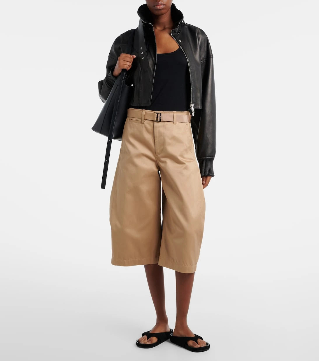 JUDE - Yaga suede and leather sandals