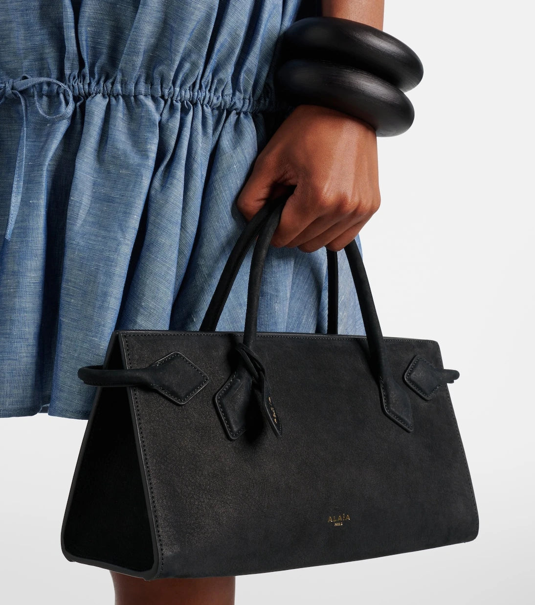 Alaïa - Suede tote bag
