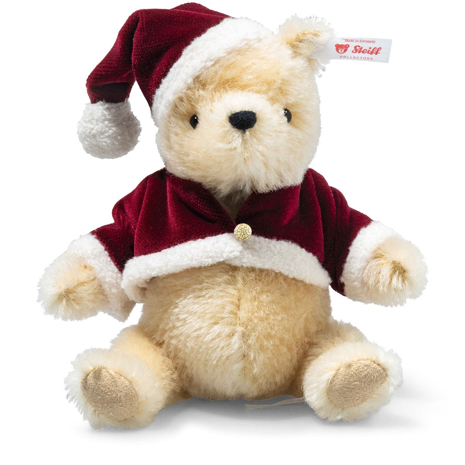 Steiff x Disney Christmas Winnie The Pooh Bear (17cm)