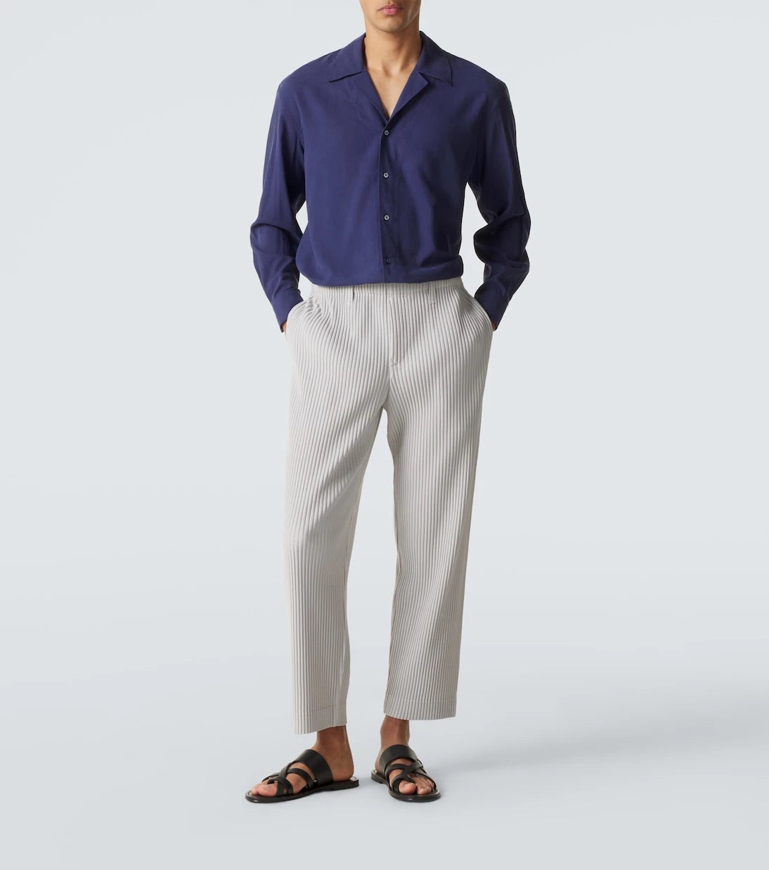 Homme Plissé Issey Miyake - Basics pleated straight pants