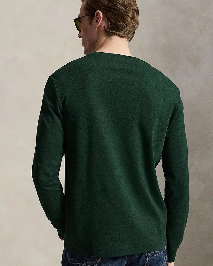 Polo Ralph Lauren erkek pamuklu uzun kollu bluz