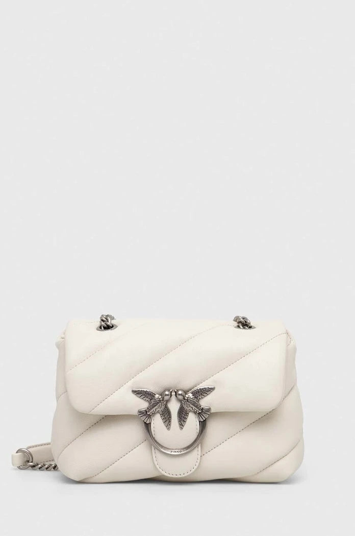 Pinko kadın deri crossbody çanta