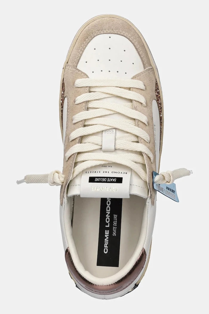 Crime London SK8 DELUXE Deri Spor Ayakkabı