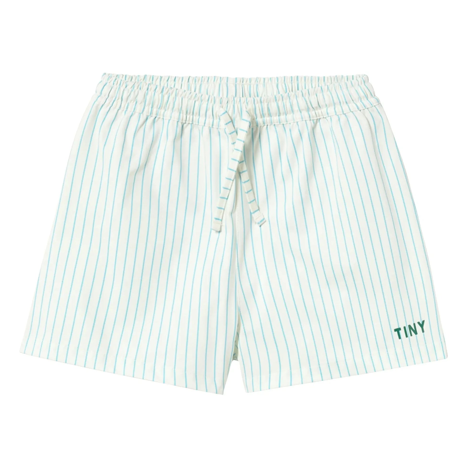 Tinycottons - Striped Swim Shorts | Pale blue