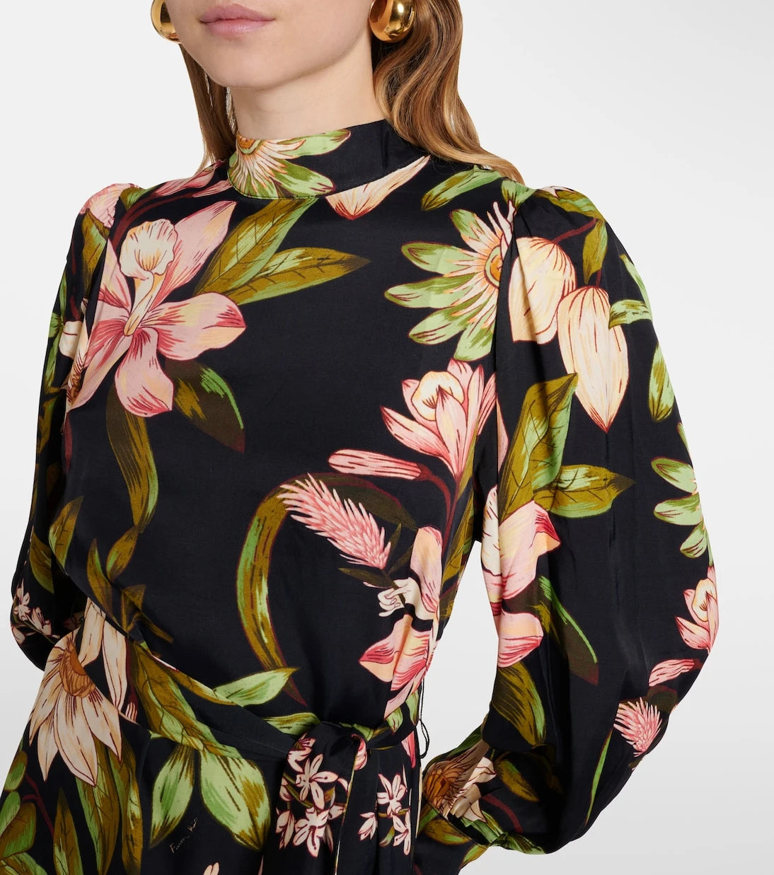 Farm Rio - Floral midi dress