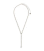 SHAY White Gold and Diamond Heart Y Drop Necklace