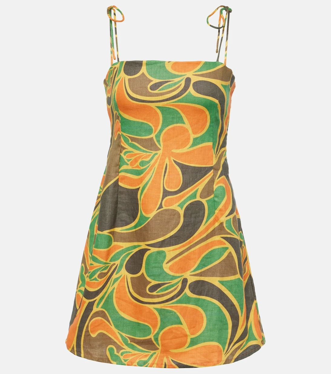 Faithfull - Ysla printed linen minidress