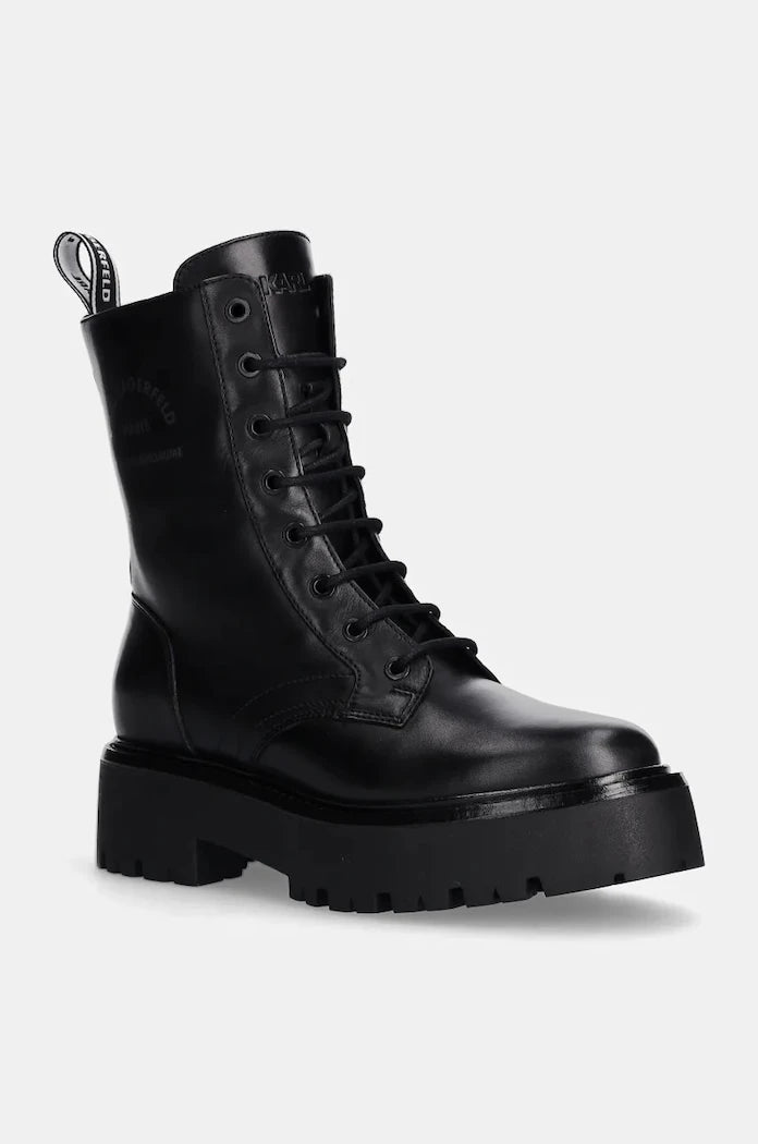 Karl Lagerfeld BURLY BIKER Deri Botlar