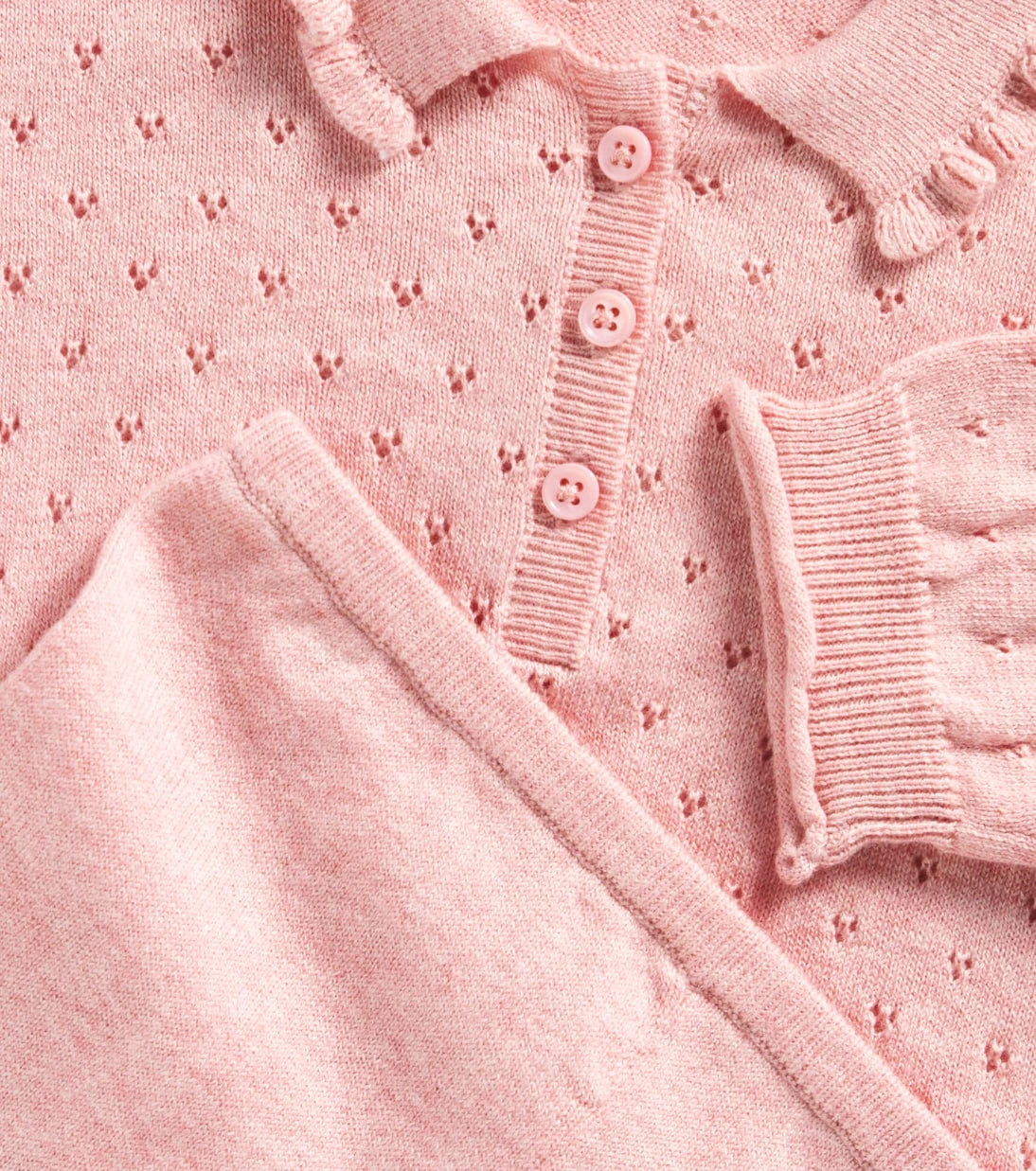 Bonpoint - Baby Eliette cotton shirt and pants set