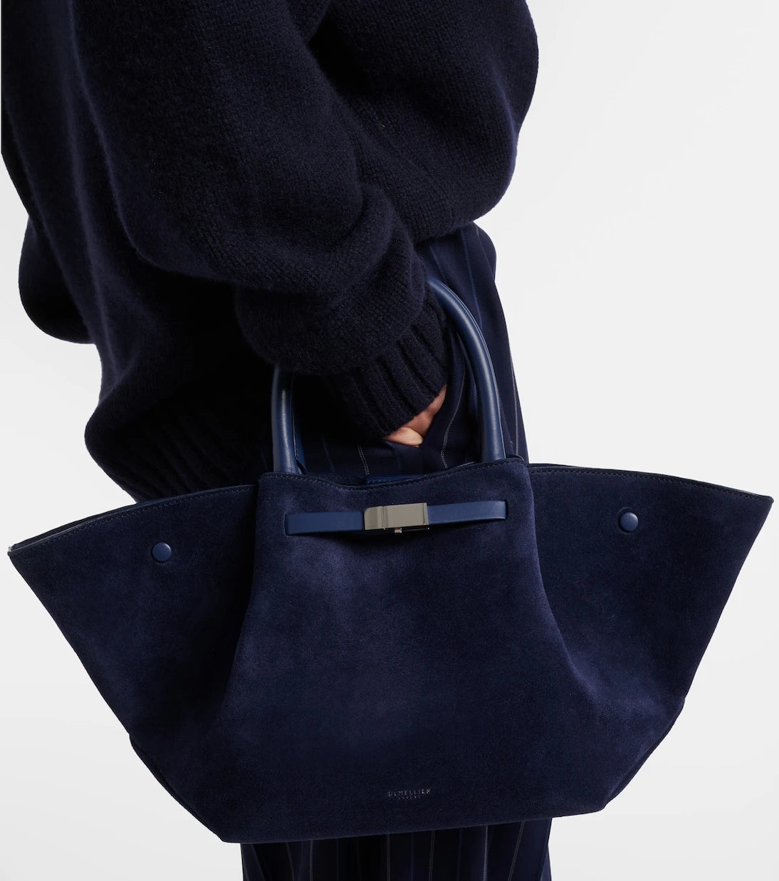 DeMellier - New York Midi suede tote bag