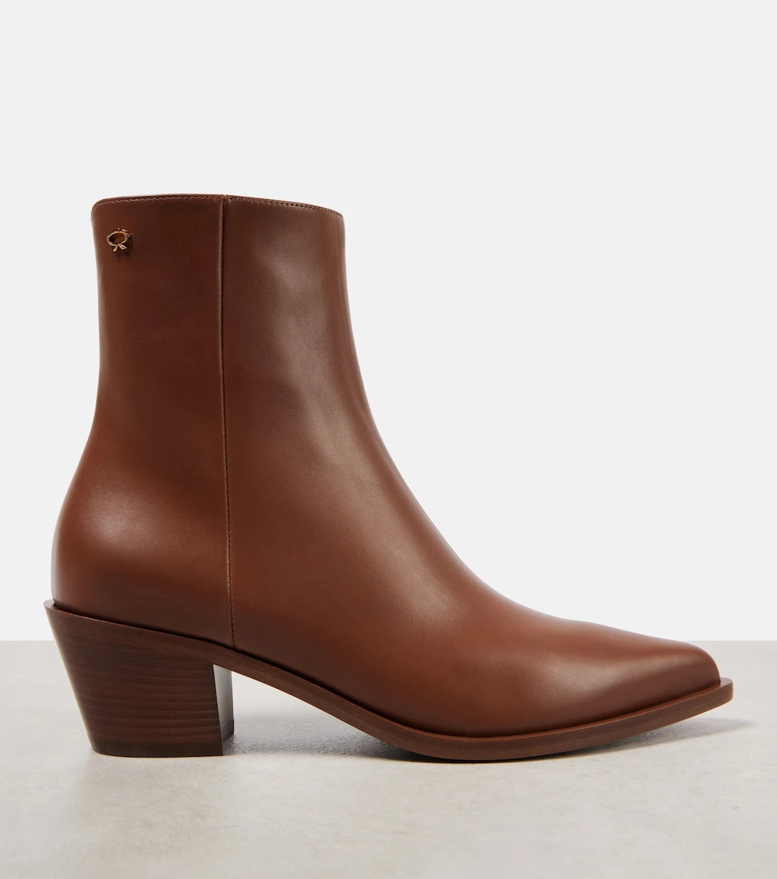 Gianvito Rossi - Kinney 45 leather ankle boots