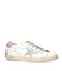 White Leather Super-Star Sneakers