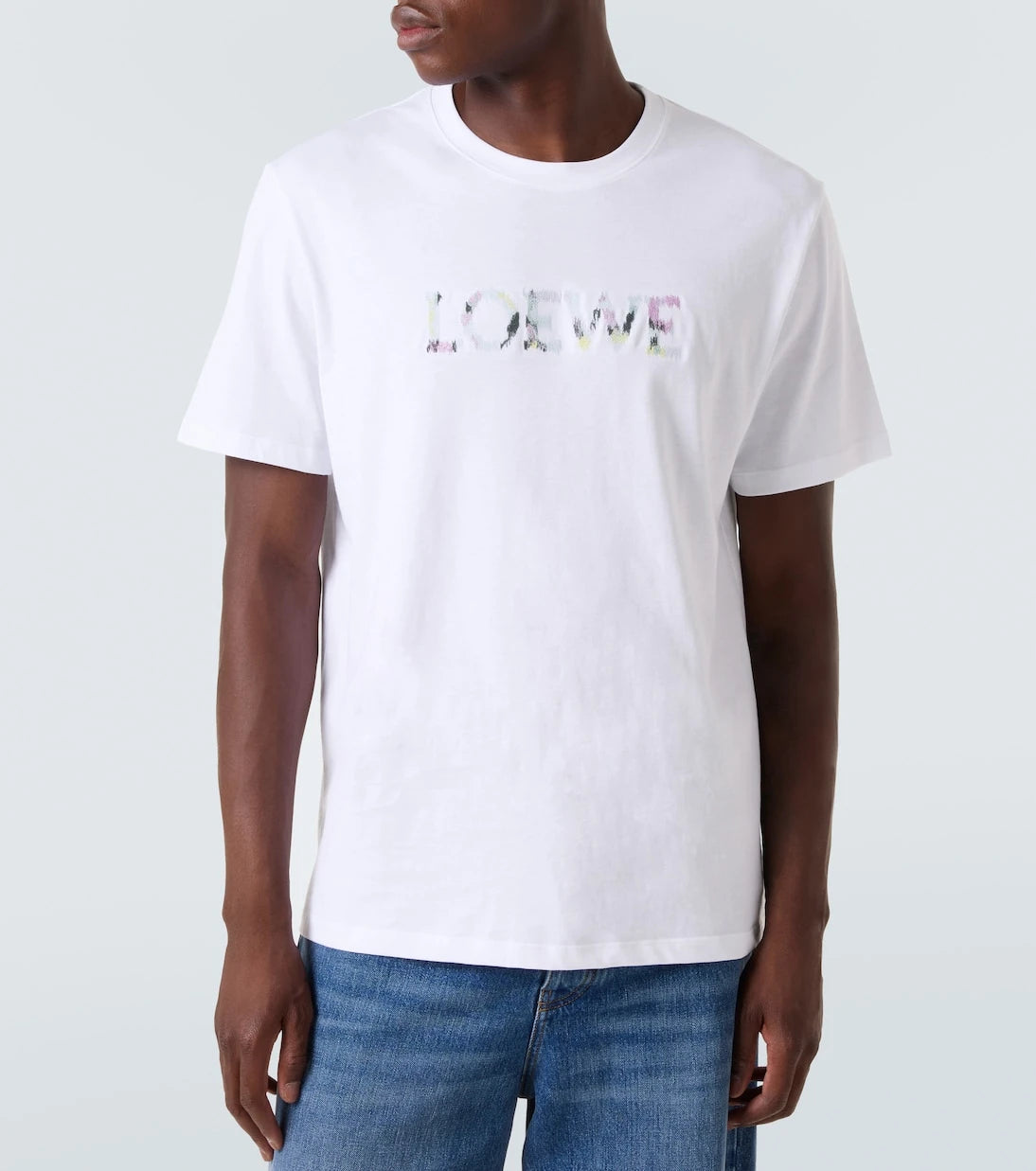 Loewe - Logo cotton T-shirt